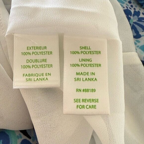 LILLY PULITZER Jennie Off The Shoulder Midi Dress Blue Iris Size M - Picture 6 of 7